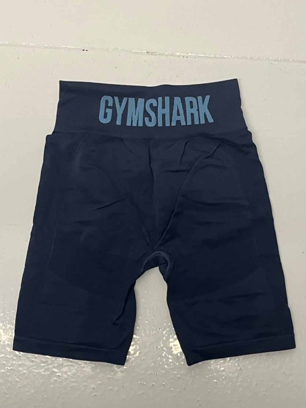 🦈 LIKE NEW Gymshark Flex Cycling Shorts in Navy - SZ Medium